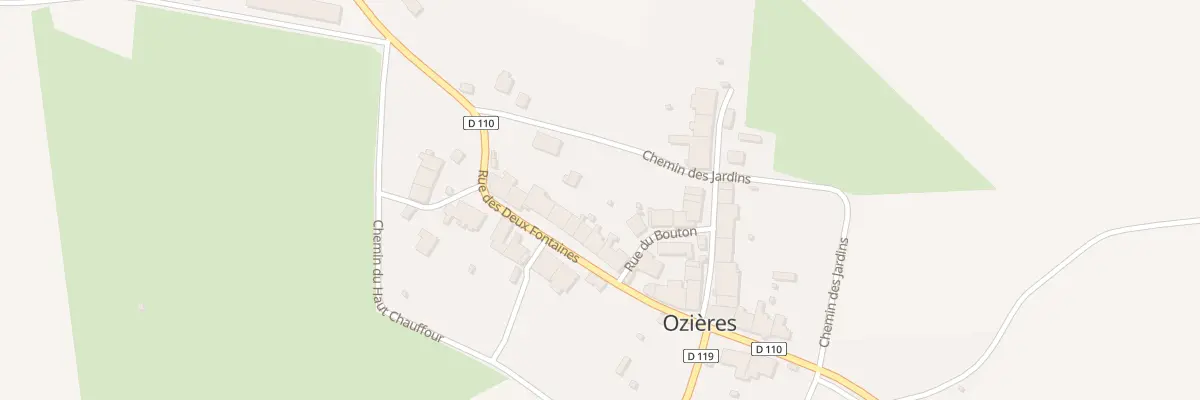 Plan du 11 Rue des Deux Fontaines à Ozières