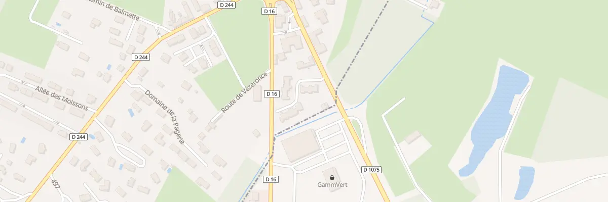 Plan du 304 Rte de Grenoble à Morestel
