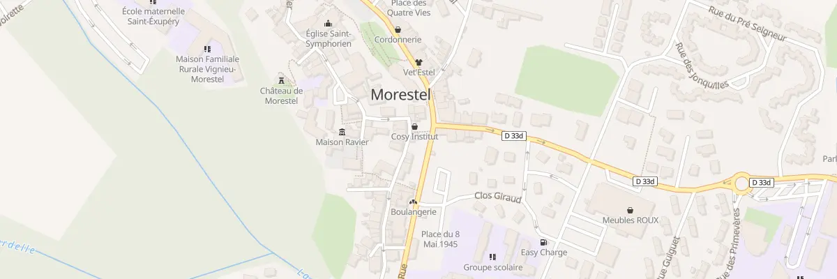 Plan du 73 Rue Blanche à Morestel