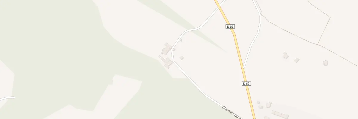 Plan du 300 Che de Perdyer à Menglon