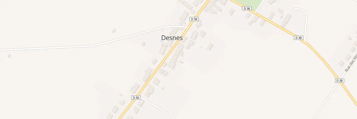 Plan du 21 Grande Rue à Desnes