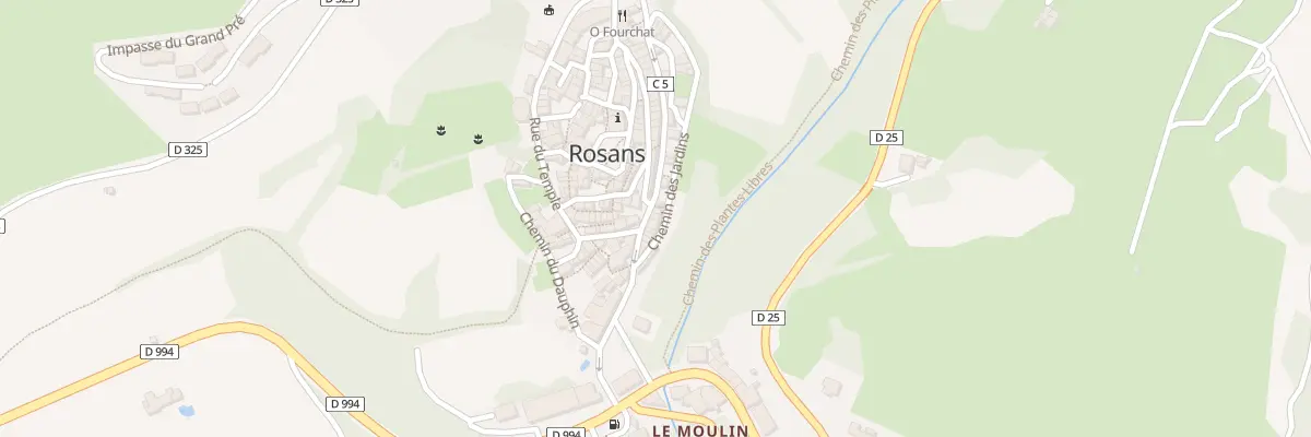 Plan du 5031 Le Village à Rosans
