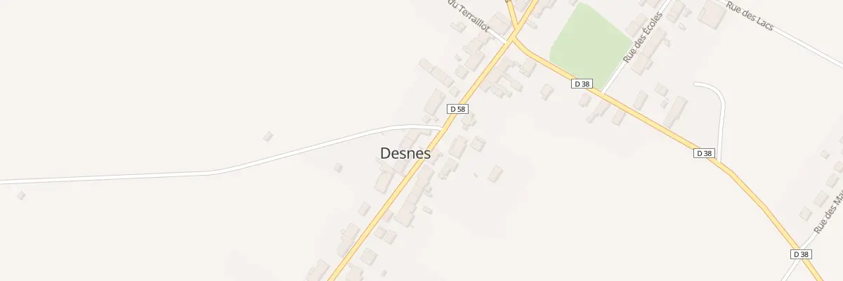 Plan du 16 Grande Rue à Desnes