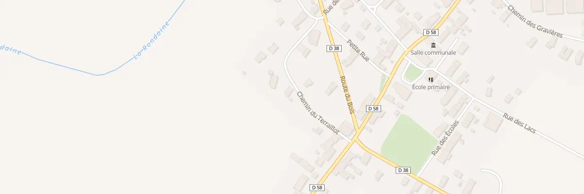 Plan du 7 Che du Terraillot à Desnes