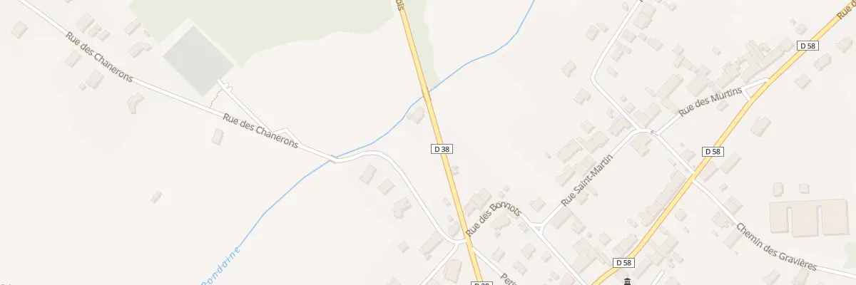 Plan du 19 Rte du Bois à Desnes