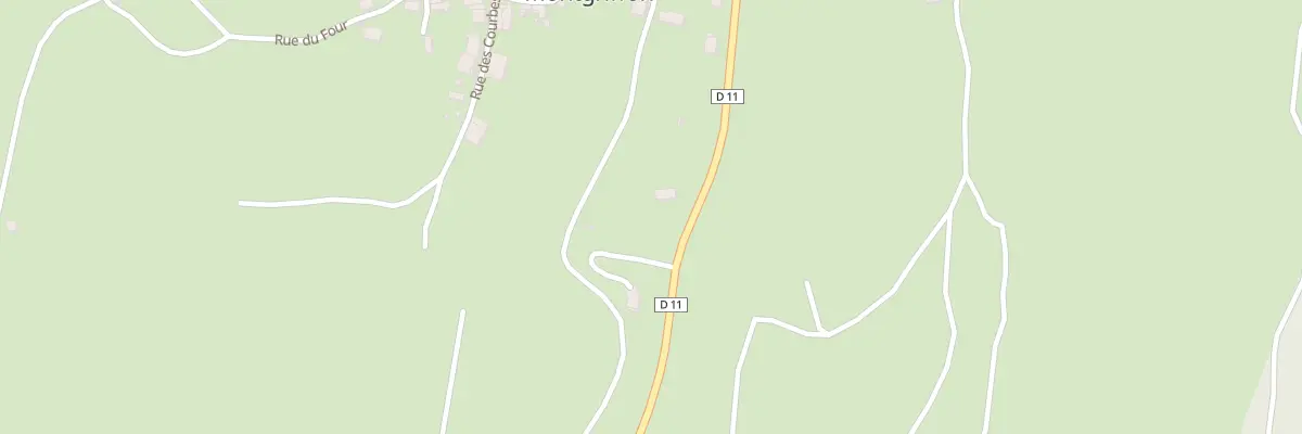 Plan du 295 Rte de Saint Rambert à Nivollet-Montgriffon