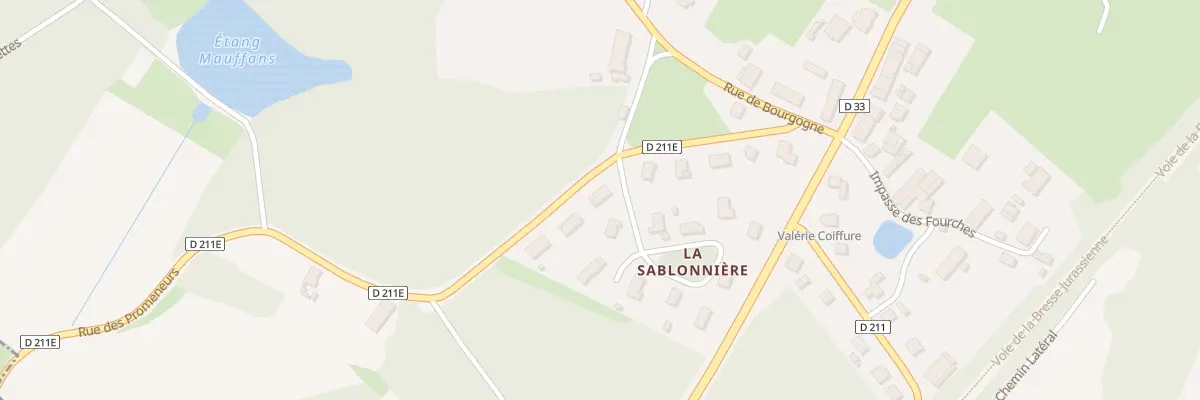 Plan du 1 Rue des Promeneurs à Chaumergy