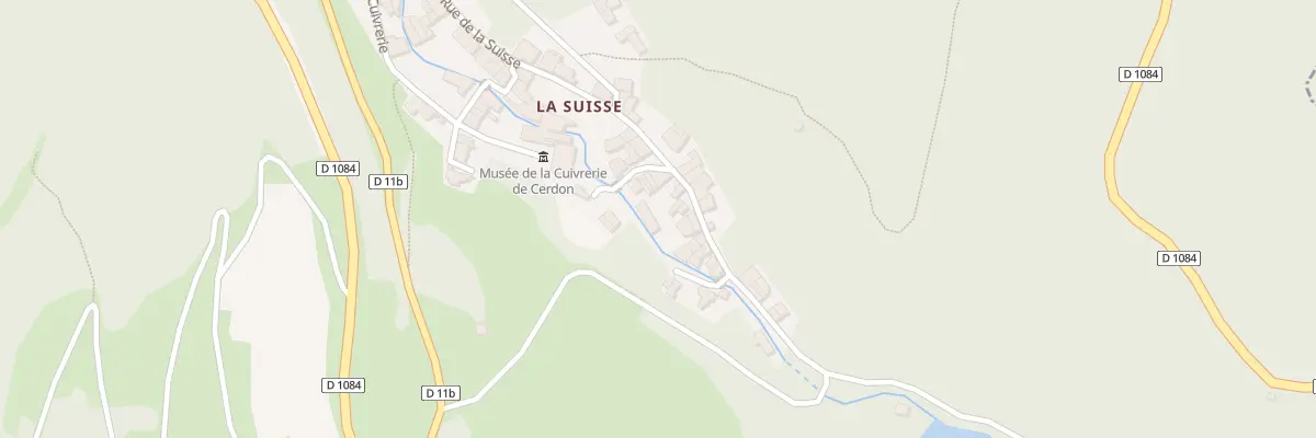 Plan du 446D Rue de la Suisse à Cerdon