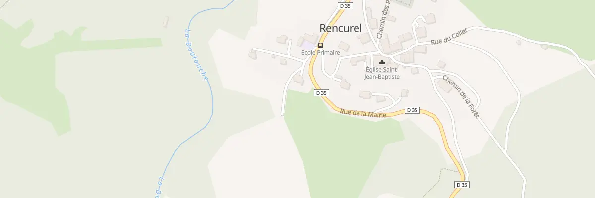 Plan du 403A Rue de la Mairie à Rencurel
