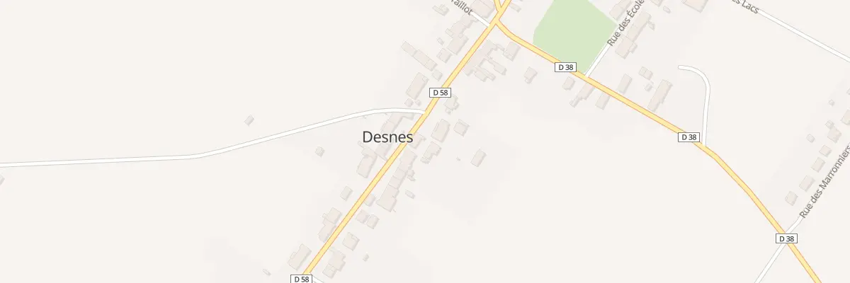Plan du 15 Grande Rue à Desnes