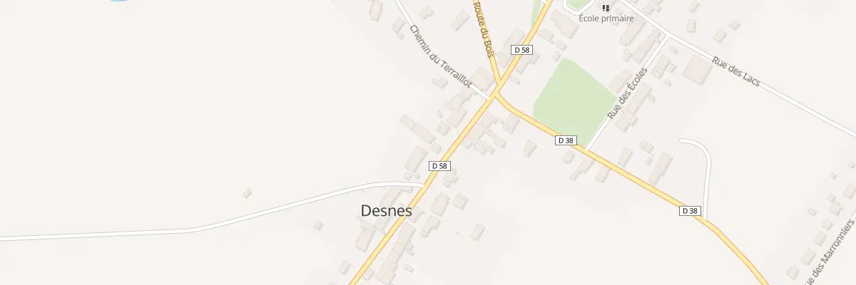 Plan du 12 Grande Rue à Desnes