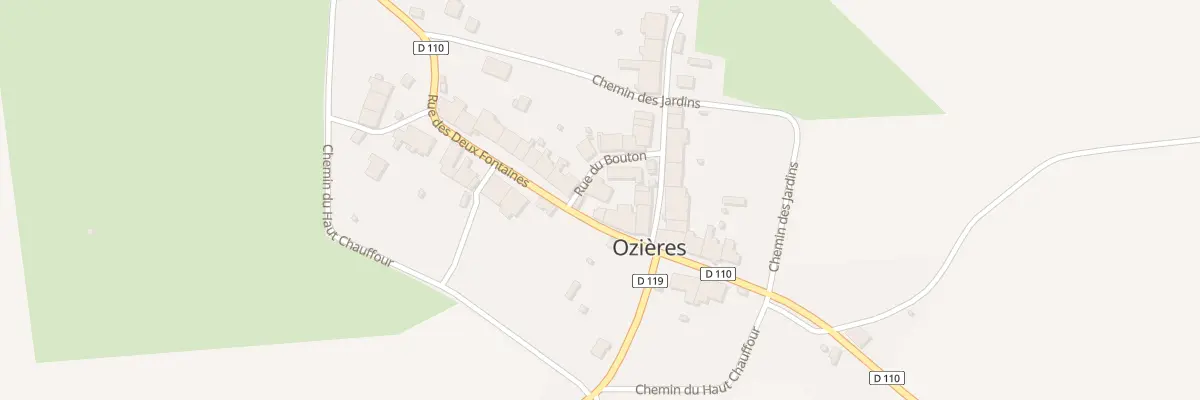 Plan du 19 Rue des Deux Fontaines à Ozières