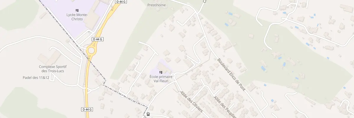 Plan du 9004B Bd Enco de Pont à Allauch