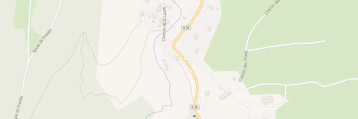 Plan du 42 Chem de la Lauze à Rencurel