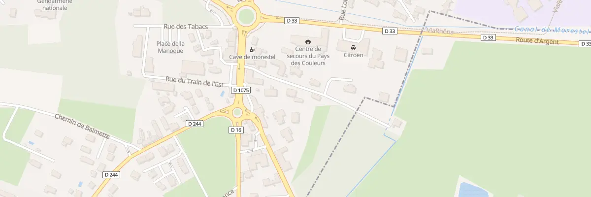 Plan du 88 Imp du Midi à Morestel