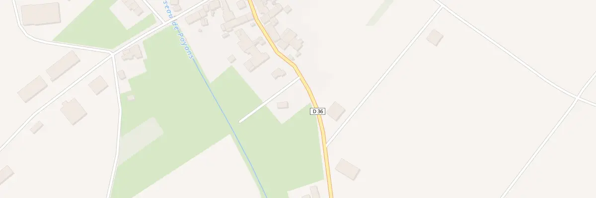Plan du 8 Pre Girardin à Poyans