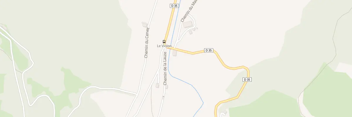 Plan du 969 Rte du Col de Romeyère à Rencurel