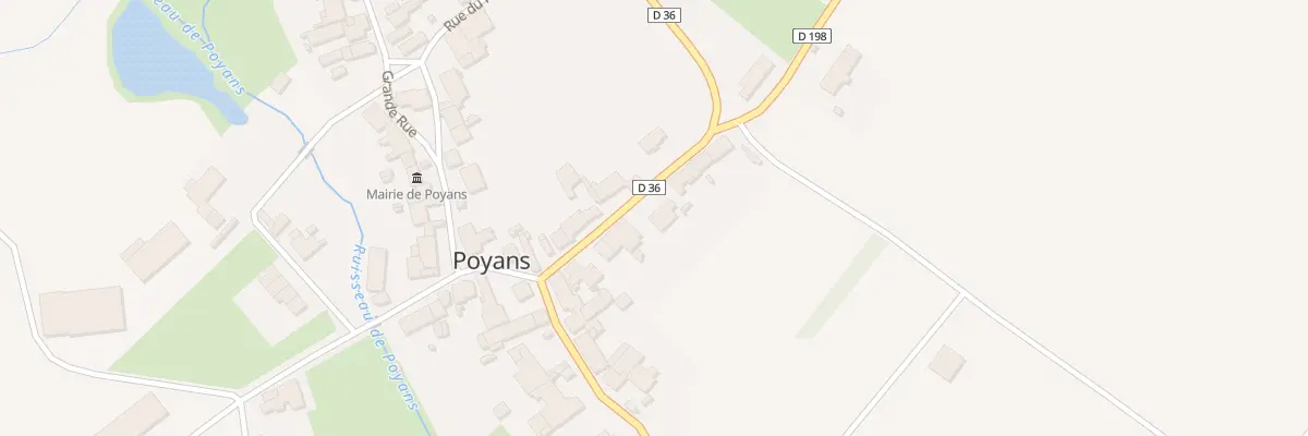 Plan du 11 Rue du Colombier à Poyans