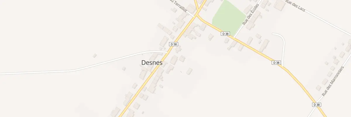 Plan du 13 Grande Rue à Desnes