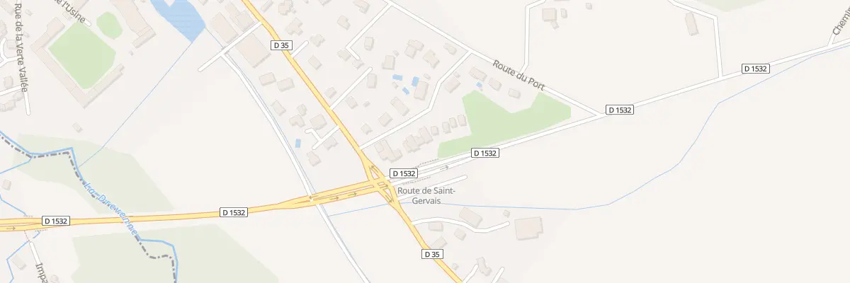 Plan du 50 Rue de la Révérence à Saint-Gervais