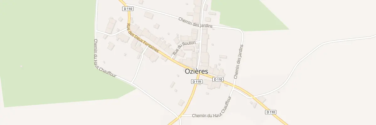 Plan du 21 Rue des Deux Fontaines à Ozières