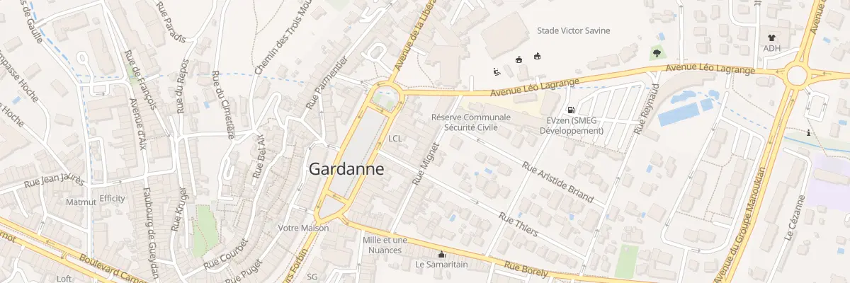 Plan du 27 Rue Mignet à Gardanne