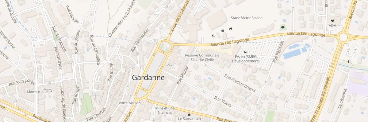 Plan du 29 Rue Mignet à Gardanne