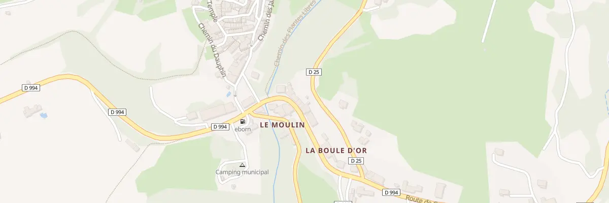 Plan du 95 Rte de Gap à Rosans