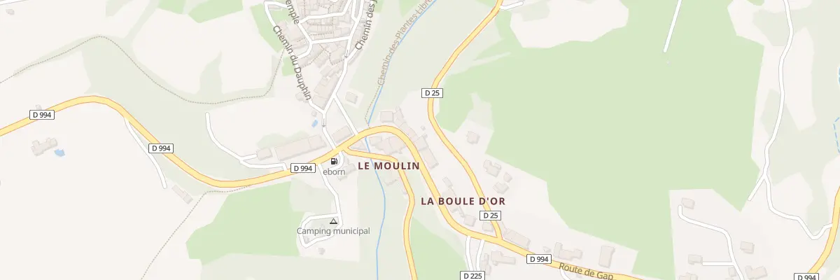 Plan du 101 Rte de Gap à Rosans