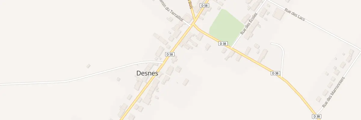 Plan du 11 Grande Rue à Desnes