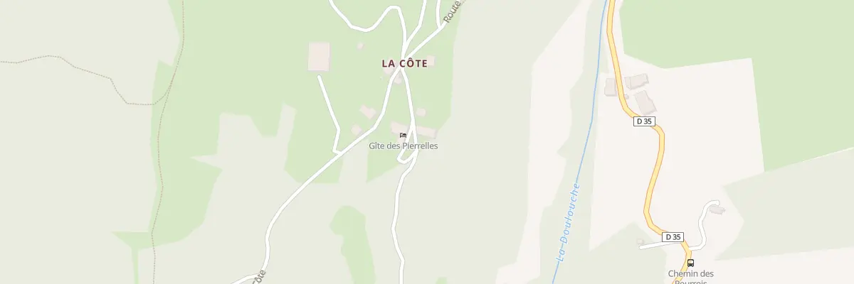 Plan du 561B Rte de la Côte à Rencurel