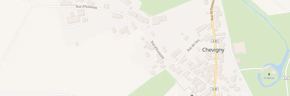 Plan du 19 Rue d’Auxonne à Chevigny