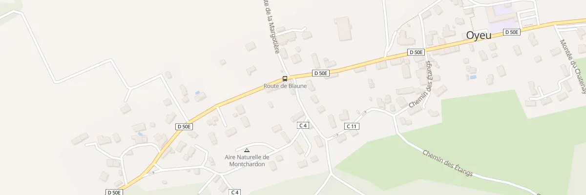 Plan du 245 Chem de l’Ancienne Ecole à Oyeu