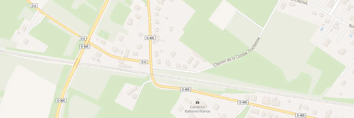 Plan du 4 Che de la Combe Truchenne à Dole