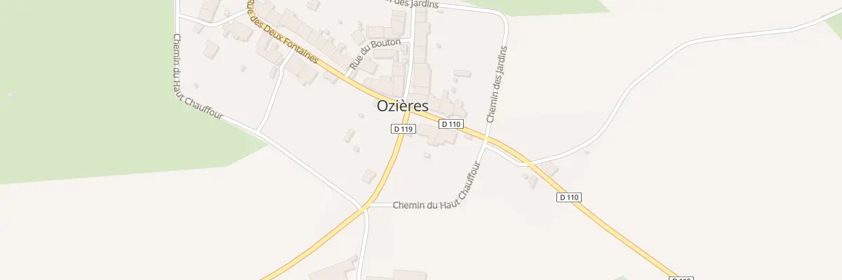 Plan du 18 Rue des Deux Fontaines à Ozières
