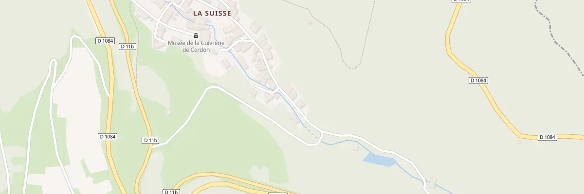 Plan du 531 Rue de la Suisse à Cerdon