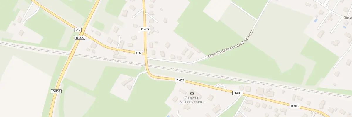 Plan du 8 Che de la Combe Truchenne à Dole