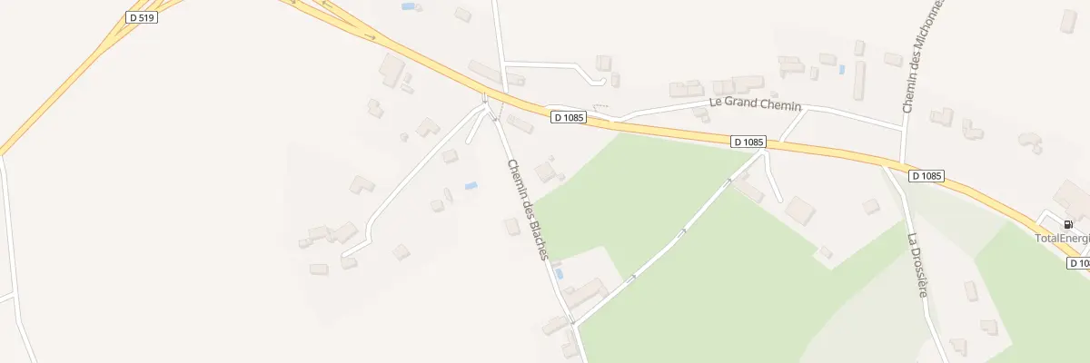 Plan du 260 Chem des Blaches à Beaucroissant