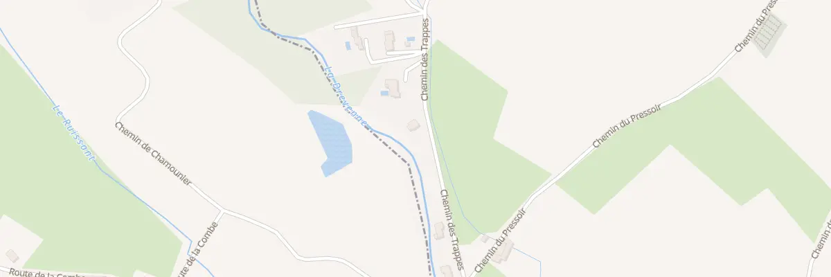 Plan du 355 Che des Trappes à Saint-Gervais