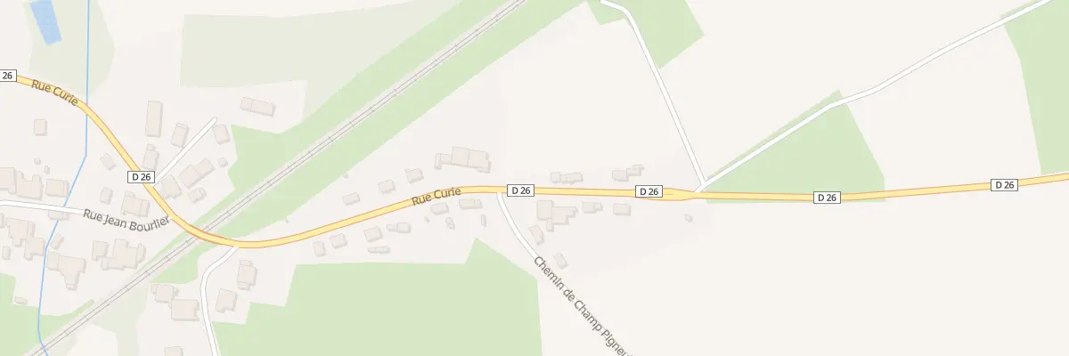 Plan du 27 Rue Curie à Torcenay