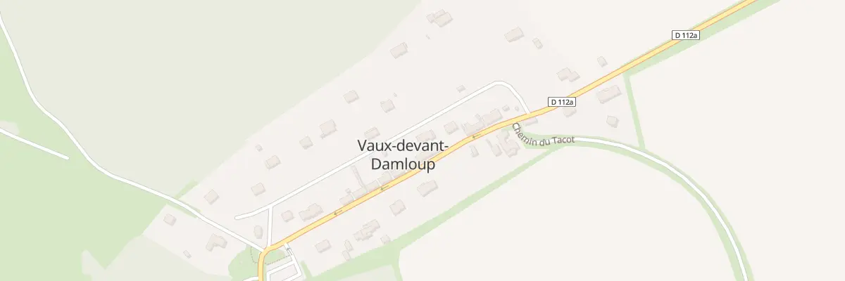 Plan du 7 All des Vignes à Douaumont-Vaux