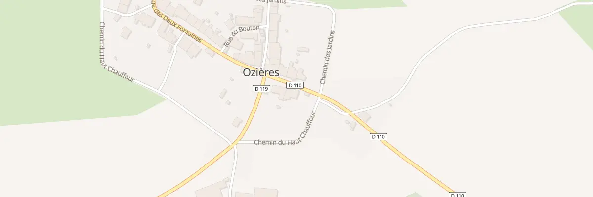 Plan du 20 Rue des Deux Fontaines à Ozières