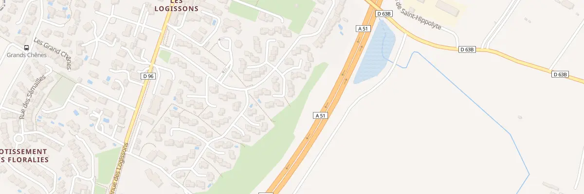 Plan du 3 All de Bretagne à Venelles