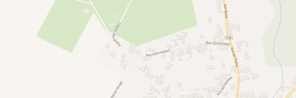 Plan du 13 Rue Saint Hubert à Essertenne-et-Cecey
