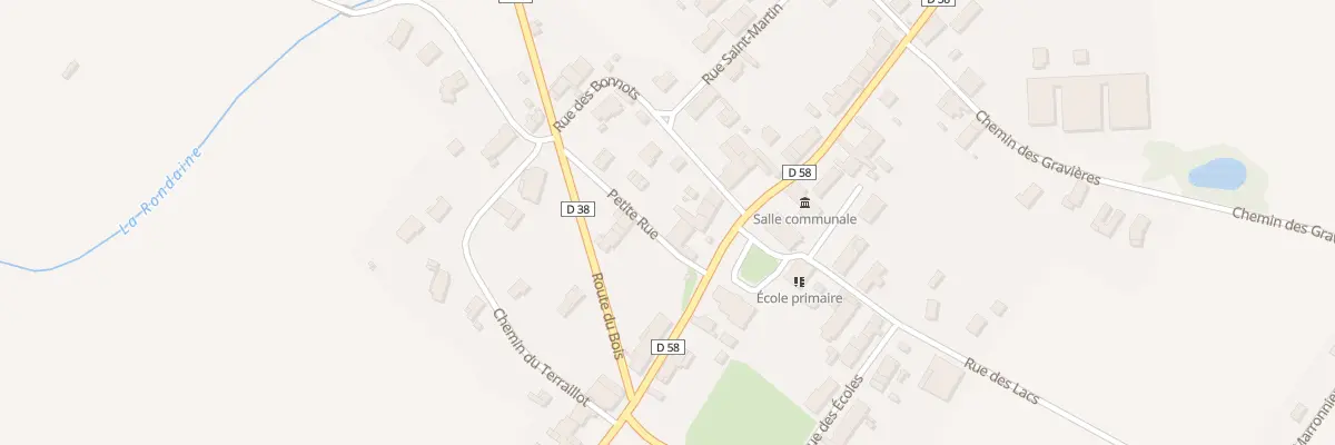 Plan du 9 Rue de l’Eglise à Desnes