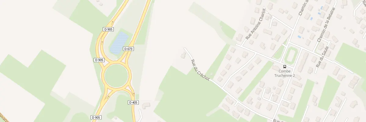 Plan du 70 Rue du Créchot à Dole