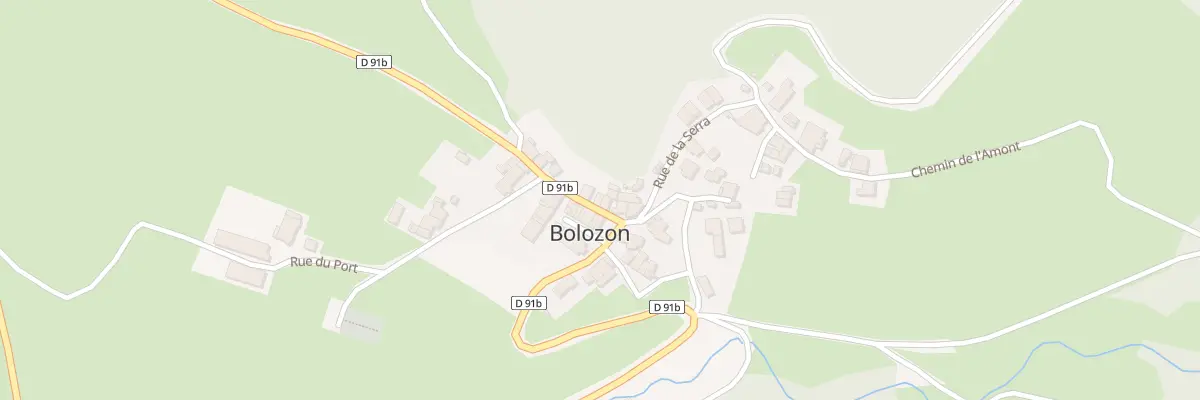 Plan du 2 Rue des Vignes à Bolozon