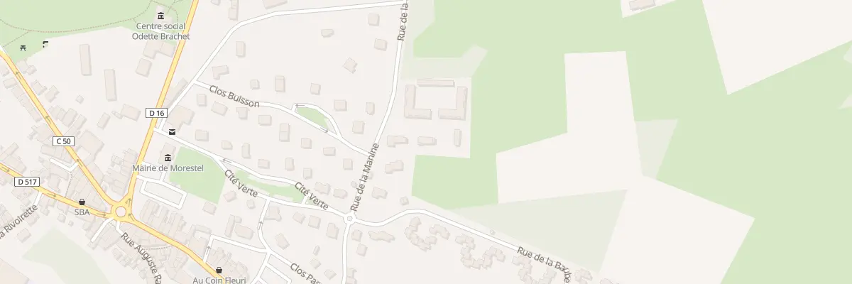 Plan du 300 Rue de la Manine à Morestel