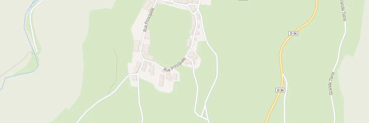 Plan du 434 Rue Principale à Oncieu