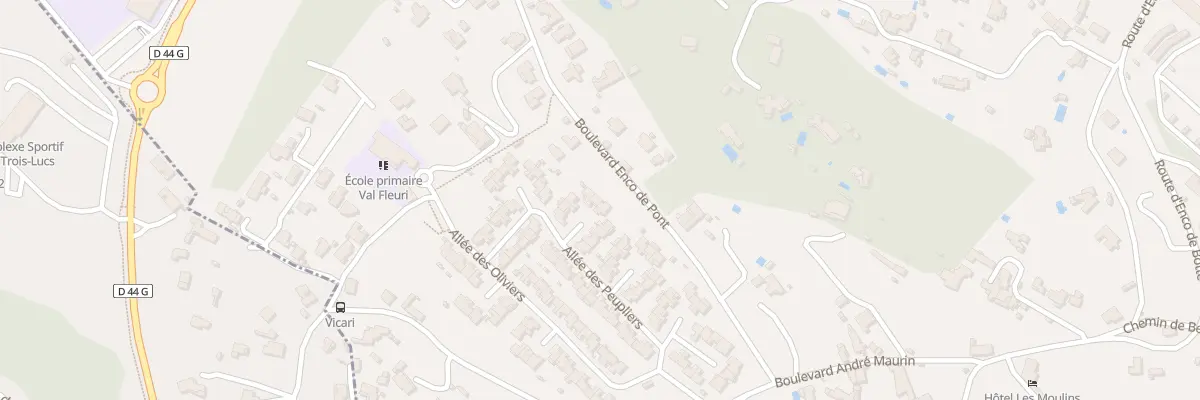 Plan du 9 Sq des Bleuets à Allauch